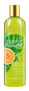 Bielenda Exotic Paradise Olejek do kąpieli i pod prysznic Melon 400ml - Kosmetyki do kąpieli - miniaturka - grafika 1