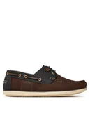 Mokasyny męskie - Barbour Mokasyny MFO0684BR78 Brązowy - miniaturka - grafika 1