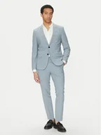 Garnitury - HUGO Garnitur Arti/Hesten232X 50530108 Niebieski Extra Slim Fit - miniaturka - grafika 1