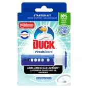 Środki do WC - Żelowe krążki do toalety o zapachu eukaliptusa Duck Fresh Discs Active - miniaturka - grafika 1