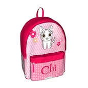 Plecaki - QUO VADIS Chi Plecak Junior 23,5 x 34 x 13,5 cm Vichy Różowy Rok Mini - miniaturka - grafika 1