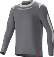 Koszulki męskie - Alpinestars Koszulka długi rękaw ALPINESTARS A-DURA DRI WOOL LS JERSEY, Dark Gray Rozmiar: L - miniaturka - grafika 1