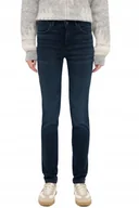 Spodnie damskie - MUSTANG JEANSY RURKI WYSOKI STAN CIEMNY NIEBIESKI 31/34 J9A - miniaturka - grafika 1