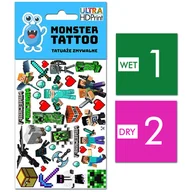 Zabawki kreatywne - TATUAŻE ZMYWALNE DLA DZIECI MINECRAFT WZORY ORYGINALNE - miniaturka - grafika 1