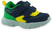 Buty dla chłopców - Wygodne buty sportowe na rzep BARTEK 11043004 Granatowe - miniaturka - grafika 1
