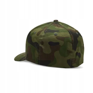 Czapka Z Daszkiem Fox Head Flexfit Green Camo S/M - Czapki i chusty sportowe męskie - miniaturka - grafika 1