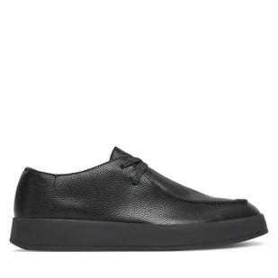 Półbuty Calvin Klein Hybrid Cup Wallabee Lth HM0HM02062 Czarny - Półbuty męskie - miniaturka - grafika 1