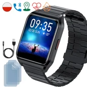 Smartwatch - Rubicon Trend Czarny na bransolecie - miniaturka - grafika 1