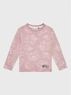 Bluzki damskie - Fila Bluzka Topeka 771173 Fioletowy Regular Fit - miniaturka - grafika 1