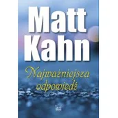Psychologia - Kahn Matt Najważniejsza odpowiedĽ - miniaturka - grafika 1