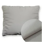 Poszewki na poduszki - Poszewka Bawełna 50 x 60 Jednolita Ola Brudny Szary - miniaturka - grafika 1