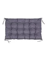 Poduszki ogrodowe - Grafitowa poduszka ogrodowa wodoodporna Cosi Garden 120x80 cm - miniaturka - grafika 1