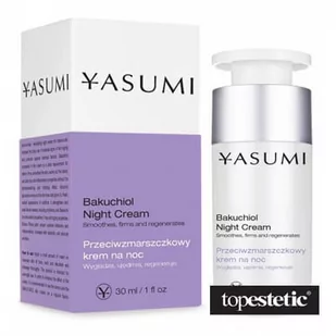 Yasumi Bakuchiol Night Cream Przeciwzmarszczkowy krem na noc BAKUCHIOL 30 ml - Kremy do twarzy - miniaturka - grafika 1