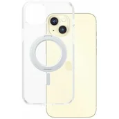 Etui i futerały do telefonów - CARE by PanzerGlass Kickstand Case iPhone 15 Plus 6,7" MagSafe srebrny/silver 1416 - miniaturka - grafika 1