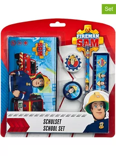 Feuerwehrmann Sam 5-częściowy zestaw "Strażak Sam" ze wzorem - Zestawy szkolne - miniaturka - grafika 1