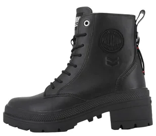 Palladium Damskie botki Pallarise Ranger L, czarne, 4 UK, Czarny, 37 EU - Botki damskie - miniaturka - grafika 1