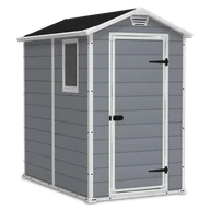 Altany ogrodowe - Keter Domek narzędziowy Manor, szary, 130x192x198 cm - miniaturka - grafika 1