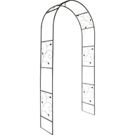 Kratki i pergole - Pergola metalowa czarna - wys. 228 cm - miniaturka - grafika 1