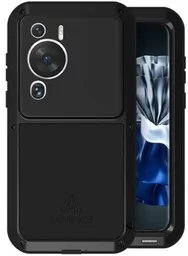 LOVE MEI Etui pancerne Powerful do Huawei P60 / P60 Pro, czarne - Etui i futerały do telefonów - miniaturka - grafika 1