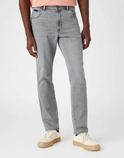 Wrangler Texas Męskie Spodnie Jeansowe Taper Golden Grey W12T3039H-W36 L32 - Spodnie męskie - miniaturka - grafika 1
