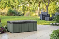 Skrzynie ogrodowe - Skrzynia ogrodowa KETER Darwin 258896 380 L Oliwkowy - miniaturka - grafika 1