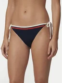 Stroje kąpielowe - Tommy Hilfiger Dół od bikini UW0UW06557 Granatowy - miniaturka - grafika 1