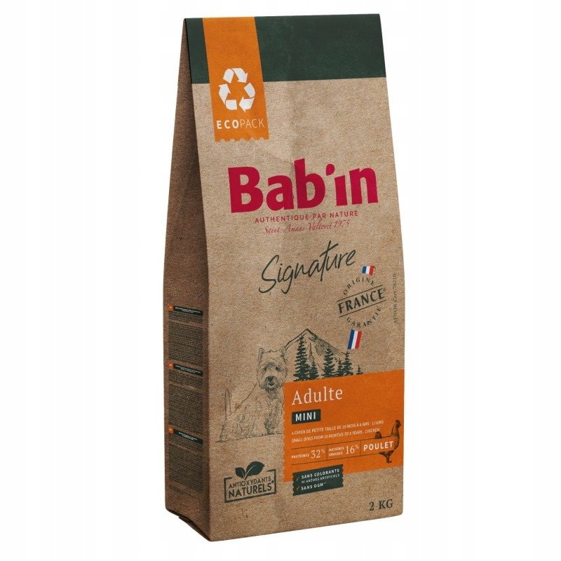 Bab'in Signature Mini Adult dla psów małych ras 6KG / Bab'in