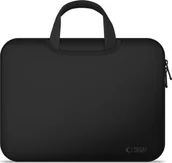 Torby na laptopy - TECH-PROTECT NEOPREN BAG LAPTOP 13-14 BLACK - miniaturka - grafika 1