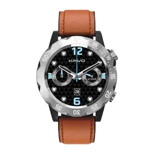 Smartwatch KAVVO Oyster Urban, świecący smartwatch z mechaniczną obrotową ramką, lokalne połączenie BT, monitor aktywności fitness, monitor tętna z tlenem krwi - Elektronika OUTLET - miniaturka - grafika 1