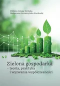 Ekonomia - Zielona gospodarka - teoria, praktyka i wyzwania.. - Małgorzata Gorzałczyńska-Koczkodaj, Elżbieta Ociepa-Kicińska - książka - miniaturka - grafika 1