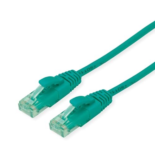 ROLINE RM Cat.6A UTP kabel sieciowy Zielony 7,5 m Cat6A U/UTP (UTP)