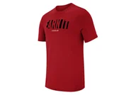 Koszulki męskie - Nike Air Jordan Jmtc Dri-Fit Tee Gym Red - miniaturka - grafika 1