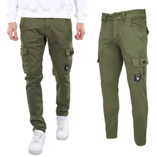 Spodnie Alpha Industries Petrol Patch 178207 142 - Ciemnooliwkowe 38 - Odzież taktyczna i umundurowanie - miniaturka - grafika 1
