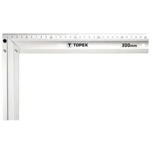 Topex Kątownik budowlany aluminiowy 300x175mm kat:30C363 - Sprzęt geodezyjny - miniaturka - grafika 1