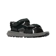 Sandały męskie - Męskie sandały trekkingowe Columbia Men's Konos Hiker 3-Strap Sandal black/city grey - 42 - miniaturka - grafika 1