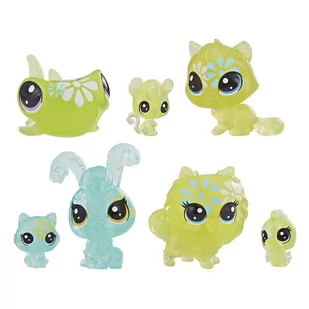 Hasbro Littlest Pet Shop, Kwiatowi przyjaciele, zestaw figurek Petal Party Daisy, E5149/E5165 - Figurki dla dzieci - miniaturka - grafika 1