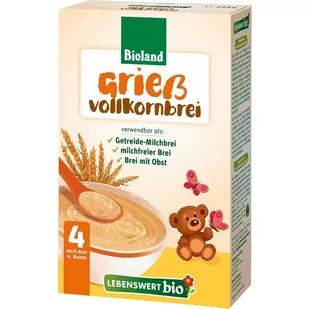 Lebenswert BIO - kaszka pszeniczna pełnoziarnista - Kaszki dla dzieci - miniaturka - grafika 3