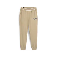 Spodnie męskie - Męskie Spodnie PUMA PUMA SQUAD SWEATPANTS TR CL 67897283 – Brązowy - miniaturka - grafika 1