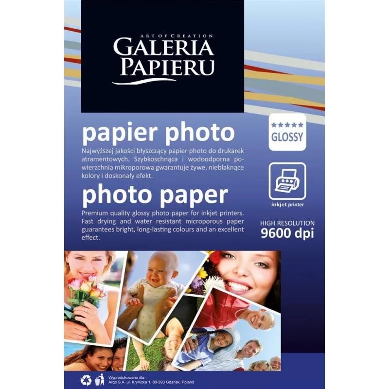 Galeria Papieru Papier fotograficzny Photo Glossy 180g 13x18 50ark