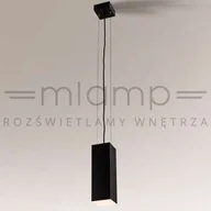Lampy sufitowe - Shilo lampa wisząca Suwa GX53 czarna 5549 - miniaturka - grafika 1