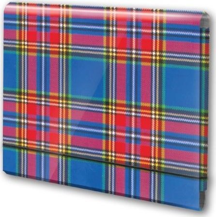 Tadeo Trading Teczka łamana A5 na gumkę PENMATE w kratę - wzór A0438