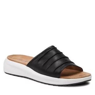 Caprice Klapki 9-27207-28 Black Softnap. 040 - Klapki i japonki damskie - miniaturka - grafika 1