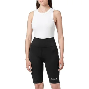 Timberland Logo Pack Biker Krótkie spodenki damskie, Czarny, XS - Spodenki damskie - miniaturka - grafika 1