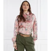 Koszule damskie - GUESS Koszula | Relaxed fit - miniaturka - grafika 1