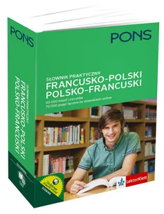 Pons praca zbiorowa Słownik praktyczny franucko-polski, polsko-francuski - Słowniki języków obcych - miniaturka - grafika 1