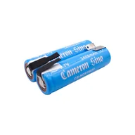 Ładowarki i akumulatory - Ogniwa NCR18650 3400mAh 12.58Wh Li-Ion bez zab z blaszkami z okrągłymi otworami po jednej stronie zestaw 2 szt (Cameron Sino) - miniaturka - grafika 1