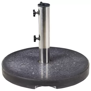 Podstawa pod parasol okrągła ⌀ 45 cm czarna CEGGIA - Parasole ogrodowe - miniaturka - grafika 1