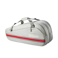 Torby sportowe - Torba na rakiety Wilson 6PK Team Racket Bag 2025 Oat - miniaturka - grafika 1
