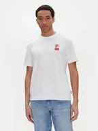 Koszulki męskie - Fila T-Shirt Lennik FAM0883 Biały Regular Fit - miniaturka - grafika 1