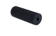Akcesoria do masażu - Blackroll MINI FLOW wałek do masażu powięzi produkt oryginalny. Mały wałek do samodzielnego masażu z podwójnym efektem do masażu powięzi, dostępny w różnych kolorach., czarny, jeden rozmiar AMBMFLBK - miniaturka - grafika 1